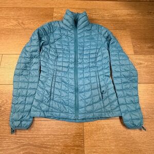 The North Face Women's Thermoball Lightweight Insulated Jacket Size XS Teal